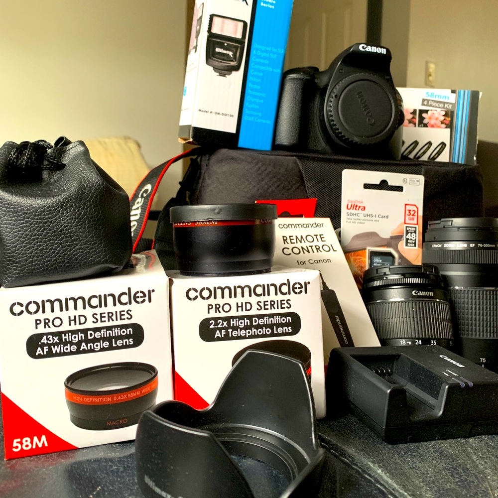 T6i rebel Canon camera